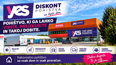 Yes spletna trgovina in diskont pohištva