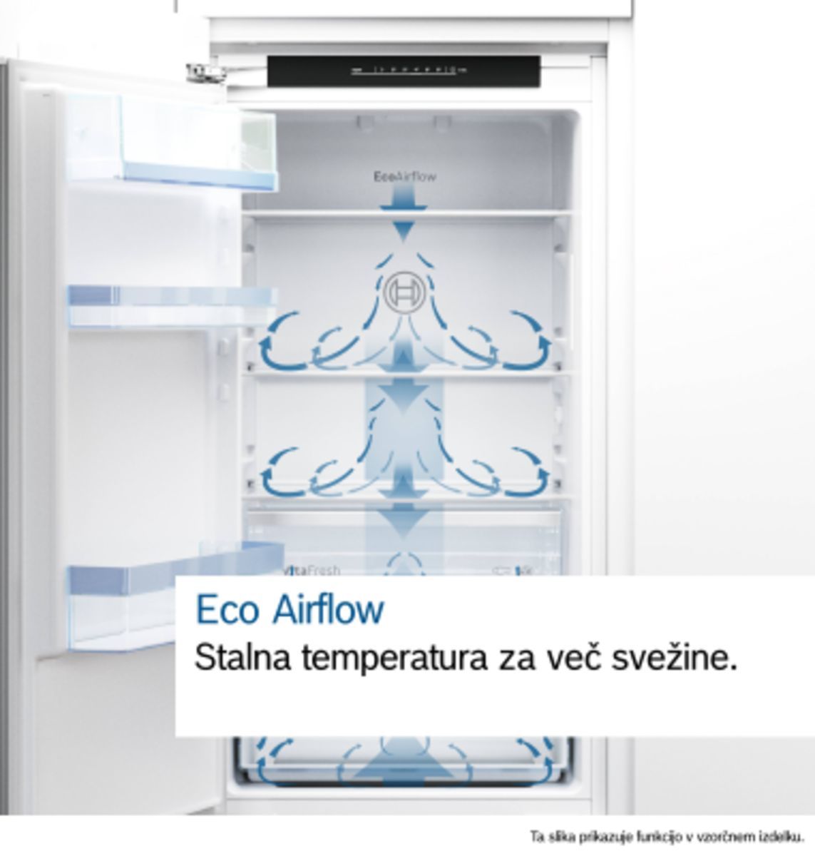 Vgradni hladilnik Bosch KIR21VFEO eksponat
