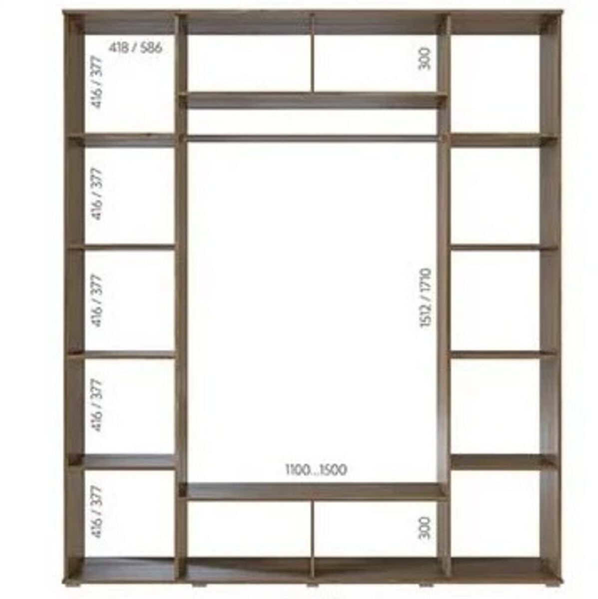 Drsna omara Alfa 200x220