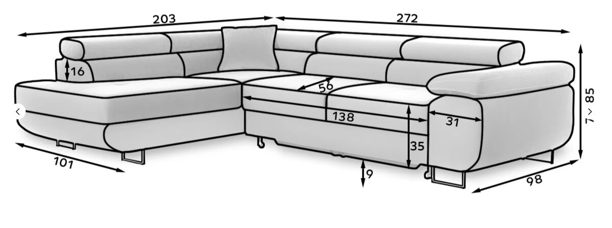 Sedežna garnitura Anton