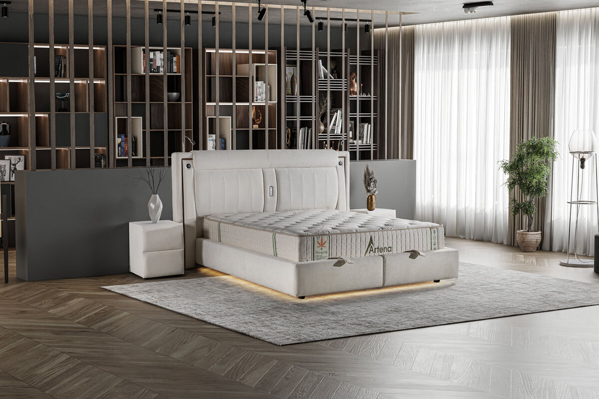 Boxspring postelja Artena