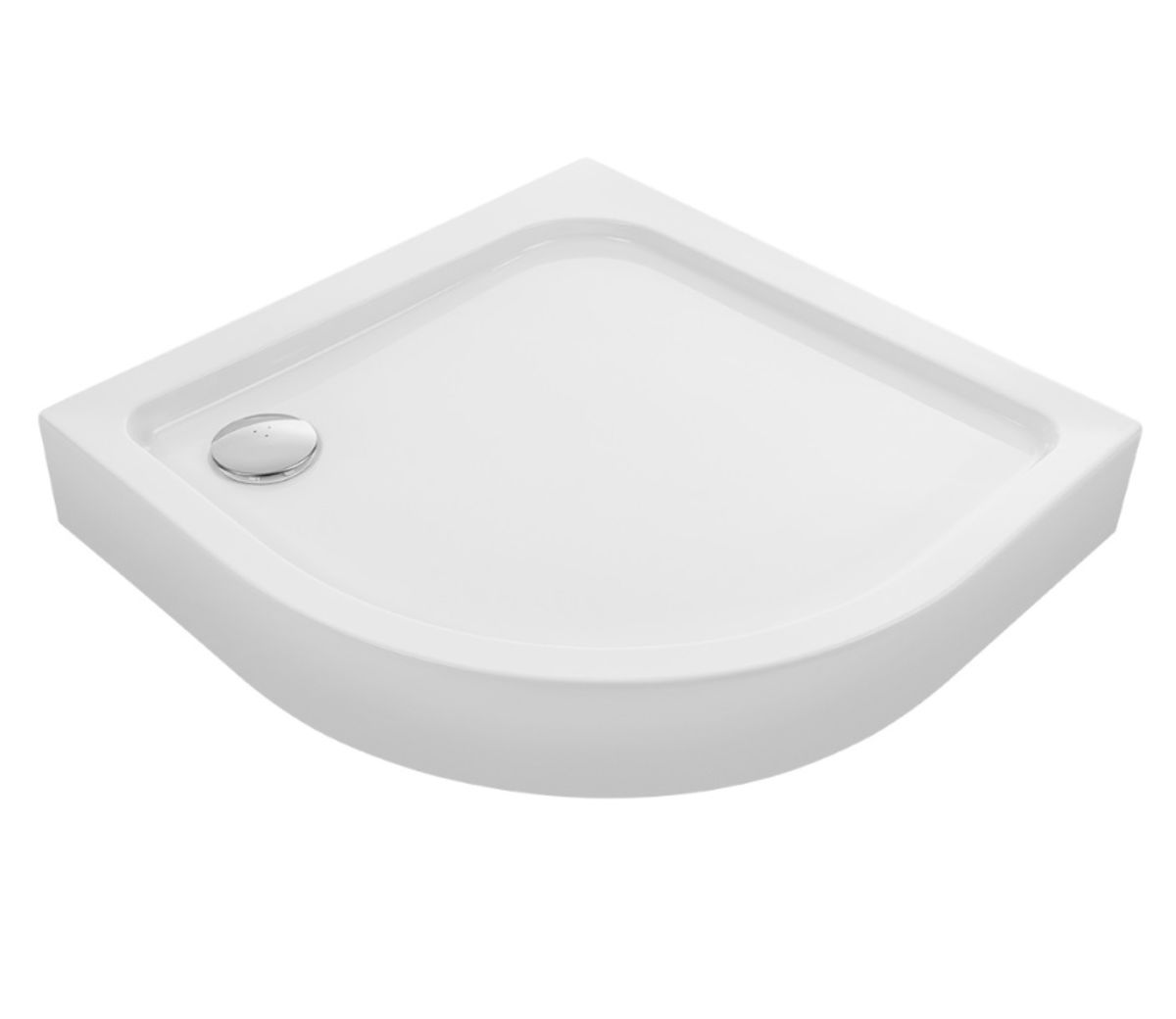Tuš kad 80x80 polkrožna