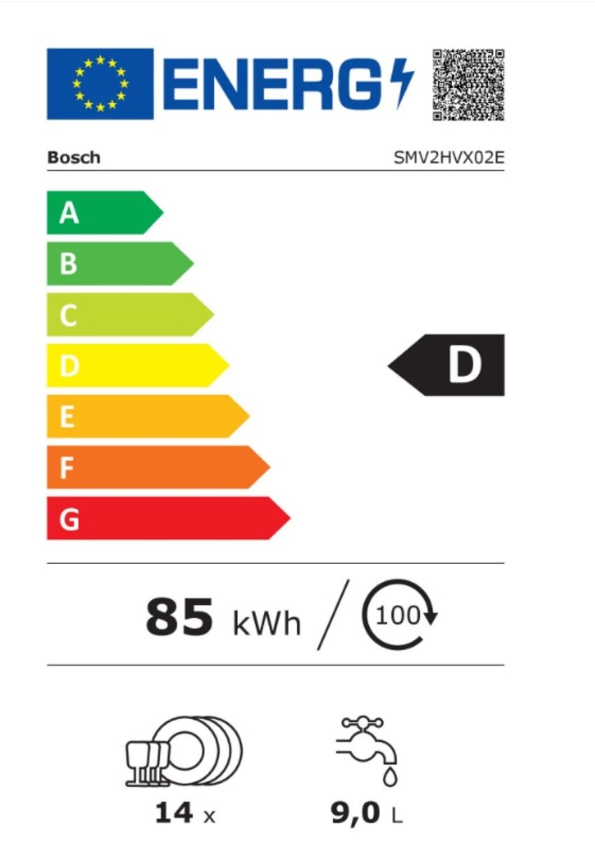 Bosch pomivalni stroj SMV2HTX06E