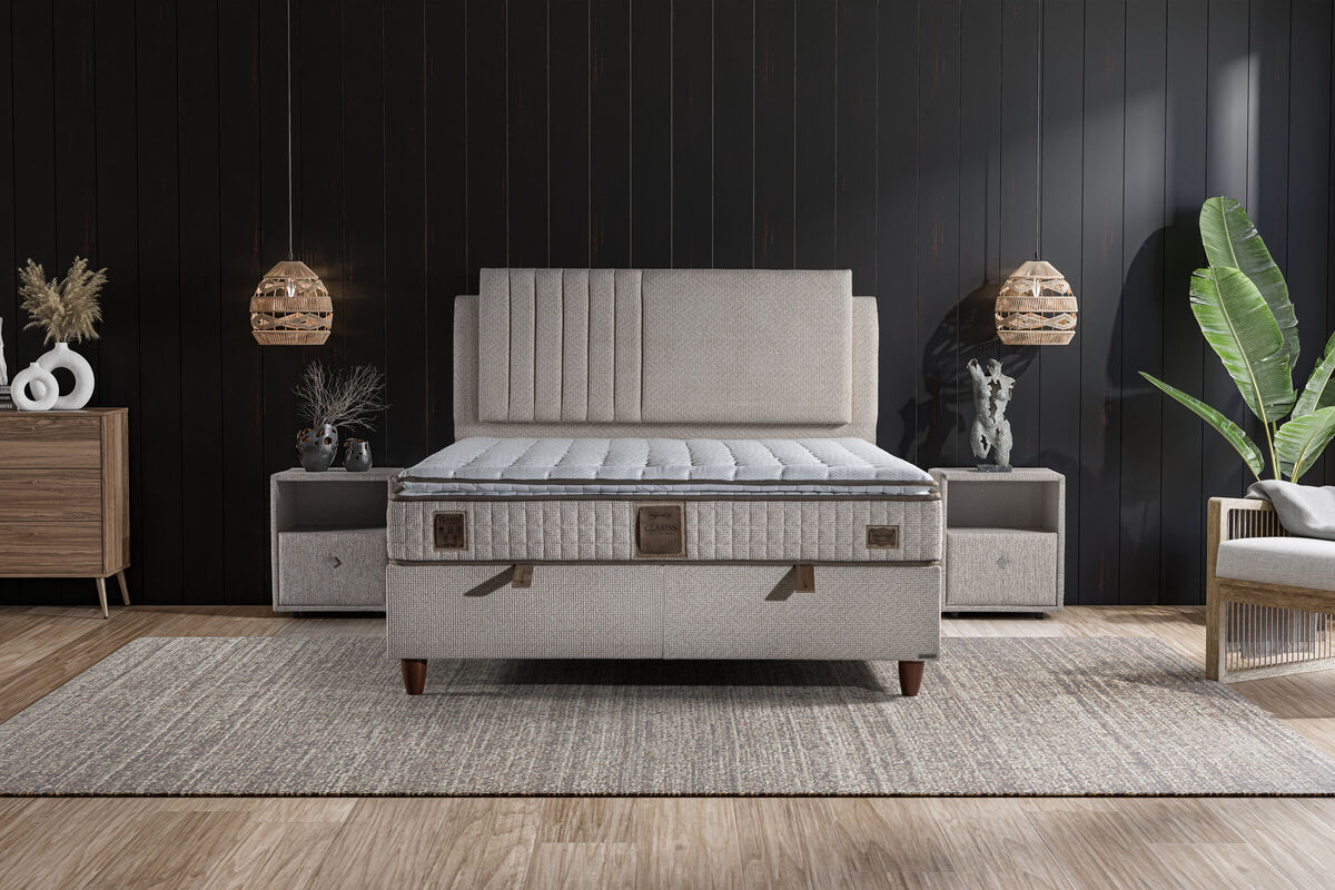 Boxspring postelja Clariss, 180x200