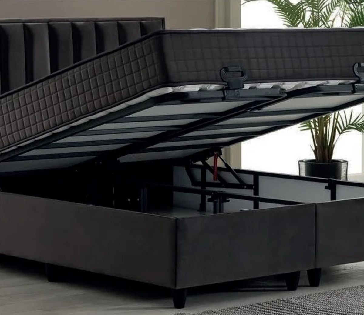 Boxspring postelja Crown, 180x200