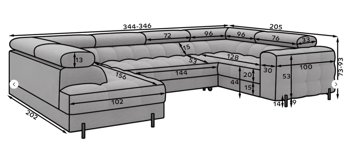 Sedežna garnitura Fectory