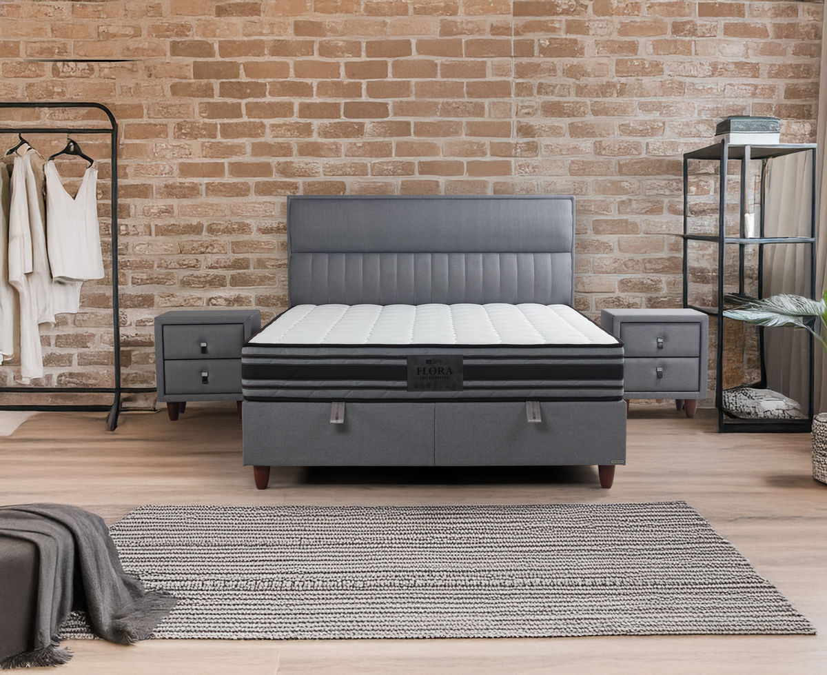 Boxspring postelja Flora