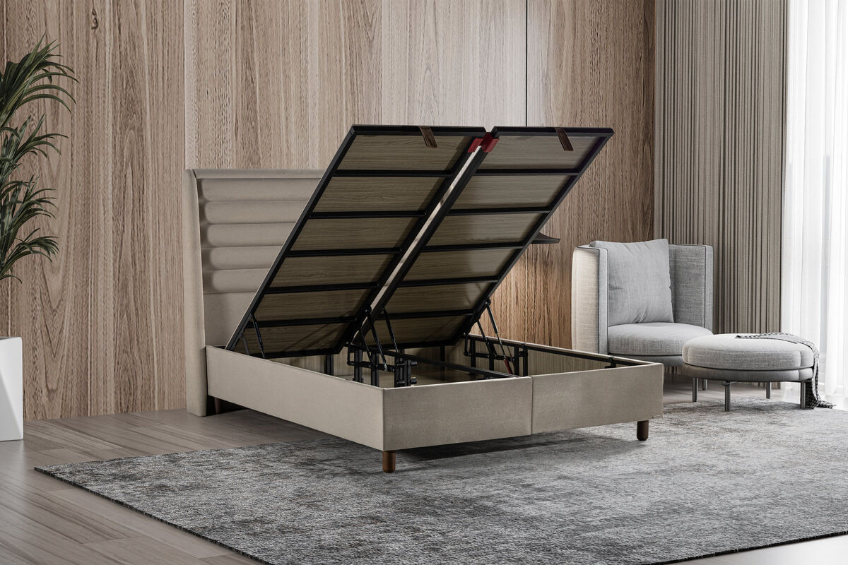 Boxspring postelja Genova, 200x200
