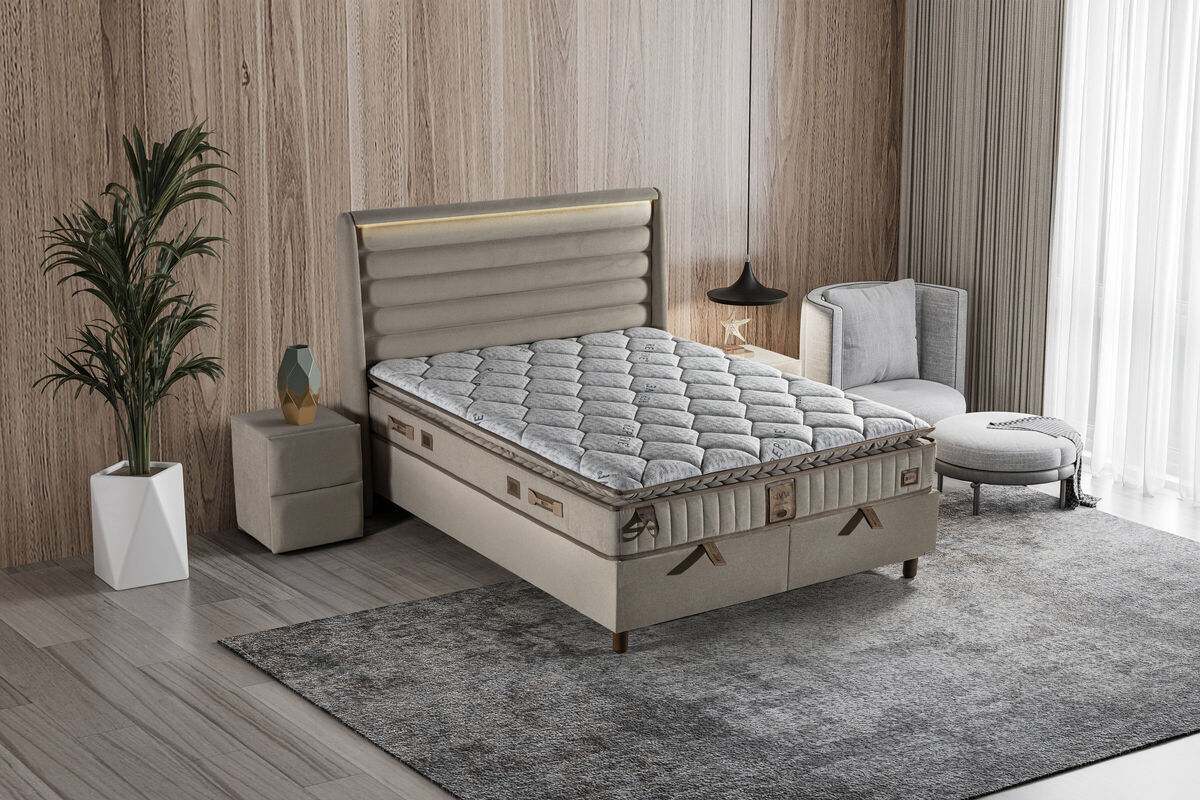 Boxspring postelja Genova, 160x200
