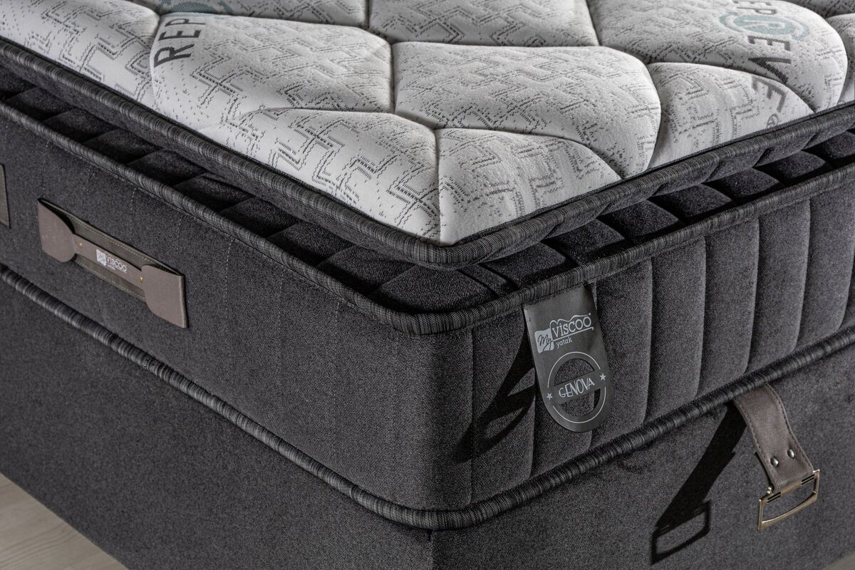 Boxspring postelja Genova, 200x200