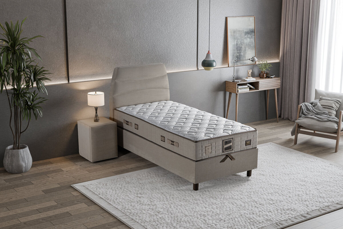 Boxspring postelja Graffite, 90x200
