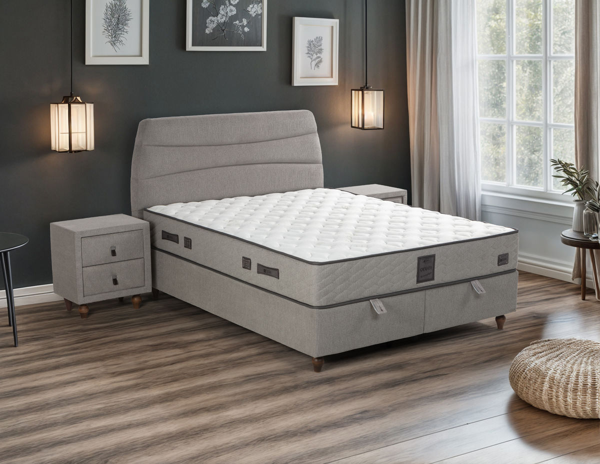 Boxspring postelja Graffite