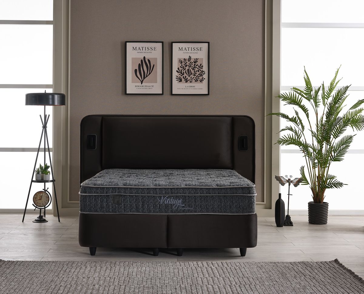 Boxspring postelja Kairos, 180x200