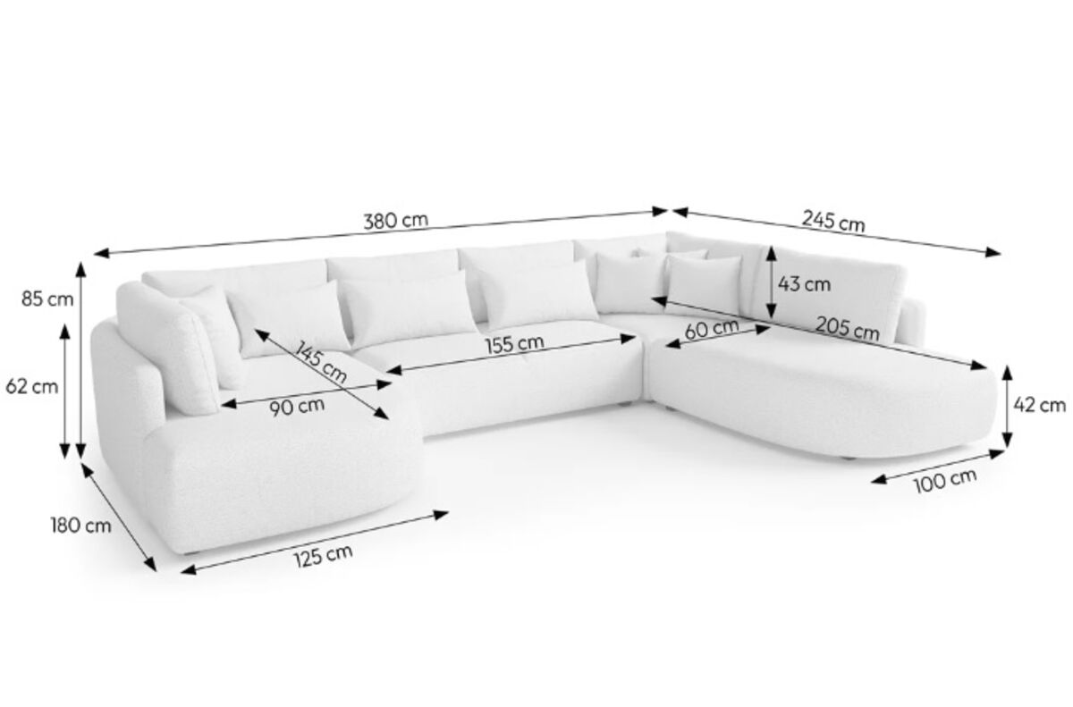 Sedežna garnitura Jacobs U