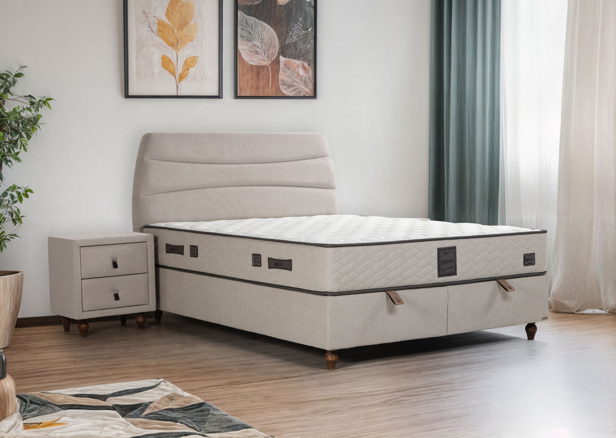 Boxspring postelja Graffite