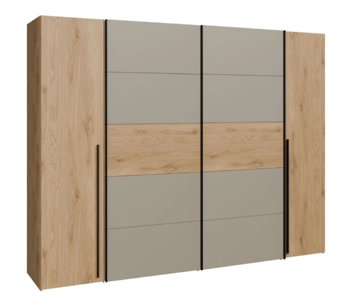 Drsna omara Narago taupe