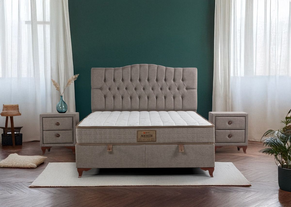 Boxspring postelja Nehir, 120x200