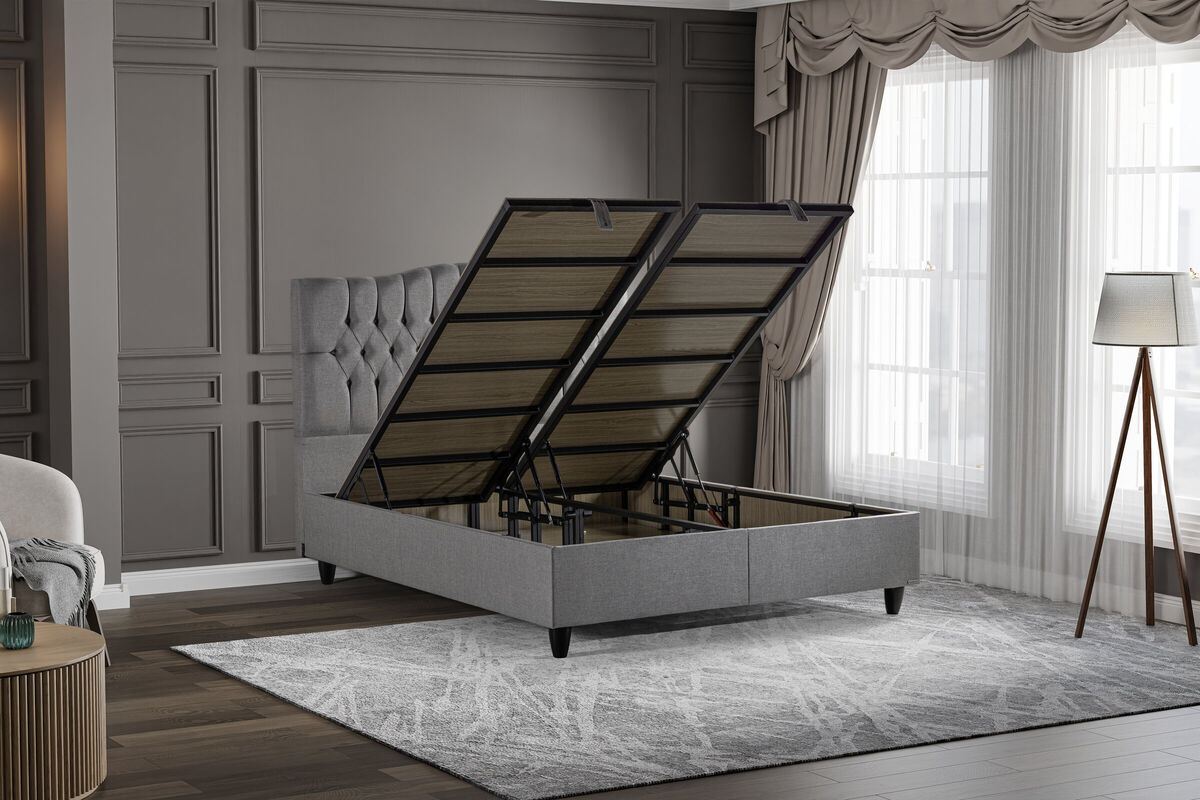 Boxspring postelja Nehir, 180x200
