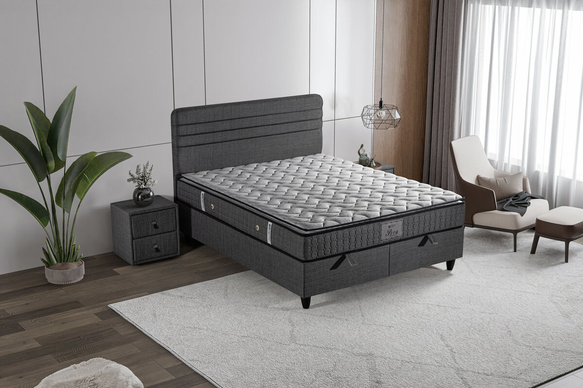 Boxspring postelja Pera, 140x200