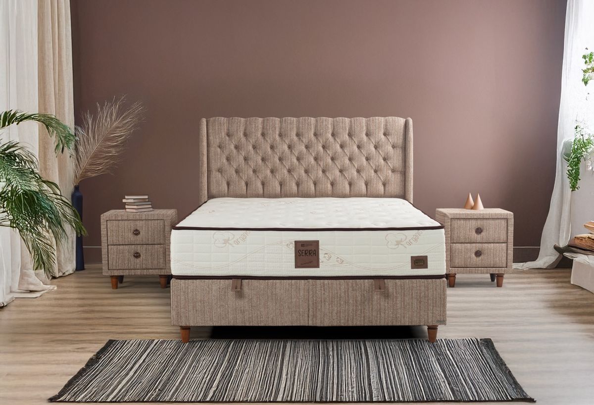 Boxspring postelja Serra