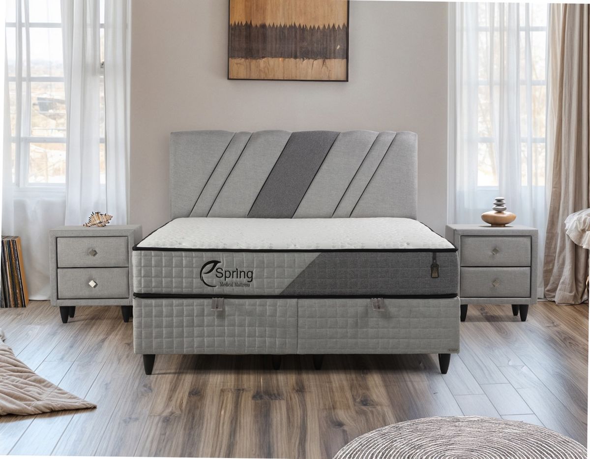 Boxspring postelja Spring, 140x200