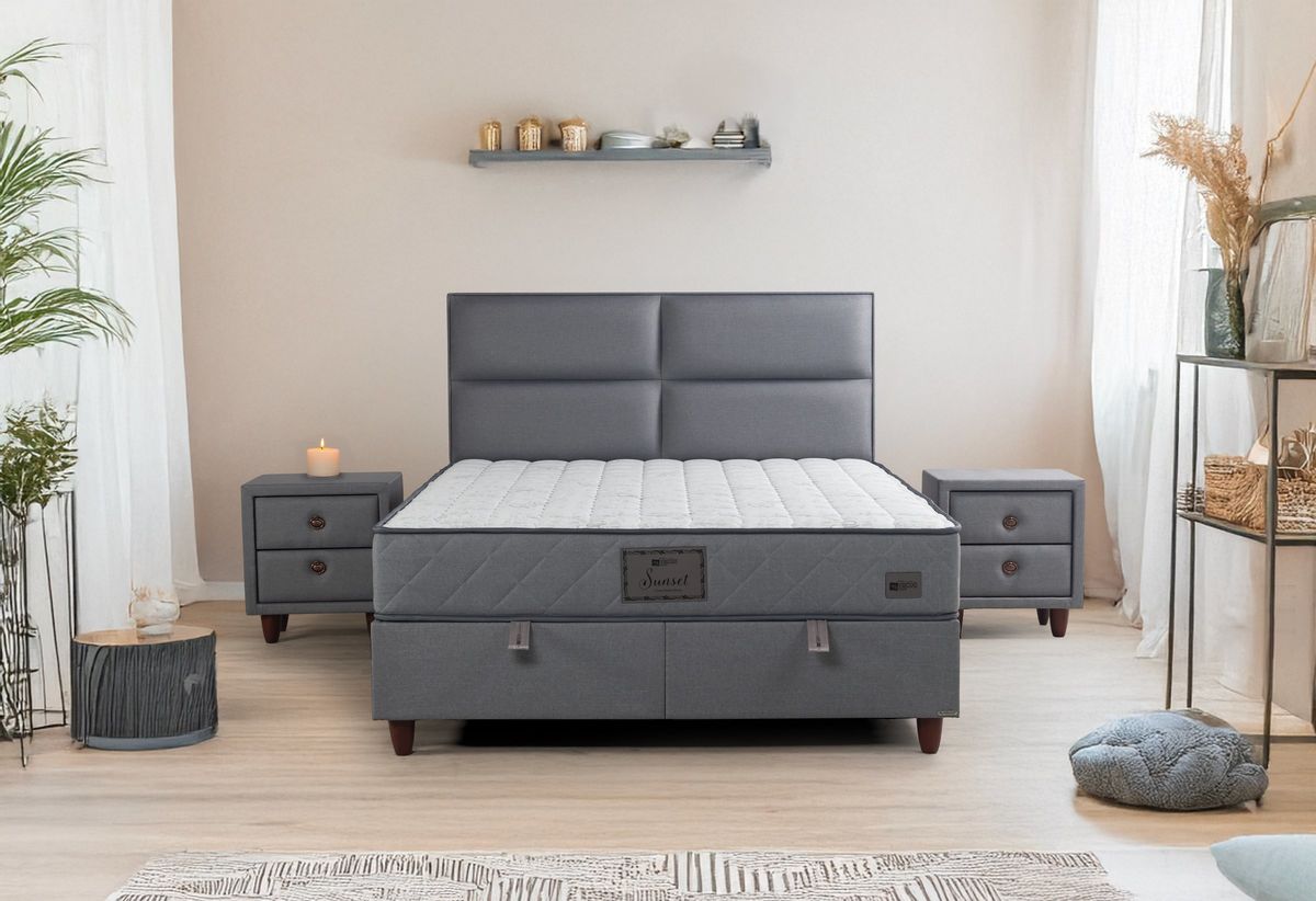 Boxspring postelja Sunset, 160x200