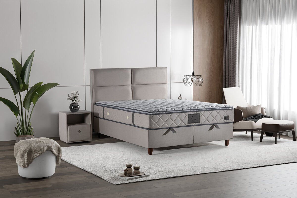 Boxspring postelja Sunset, 140x200