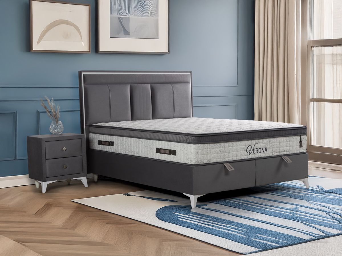 Boxspring postelja Verona, 140x200