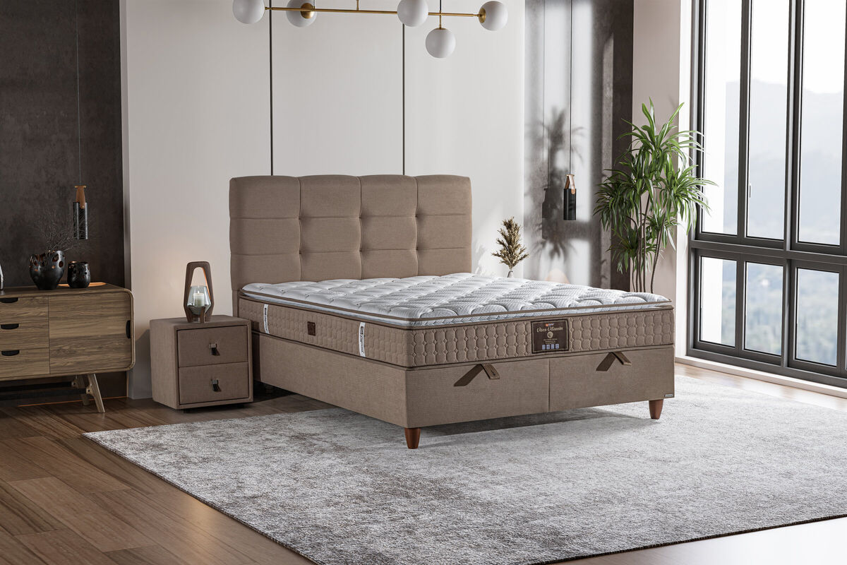 Boxspring postelja Vitamin, 90x200