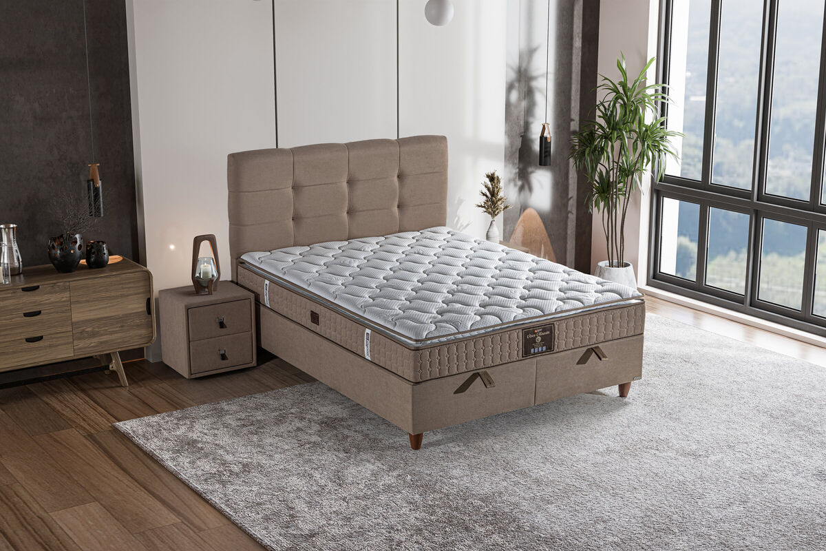 Boxspring postelja Vitamin, 160x200