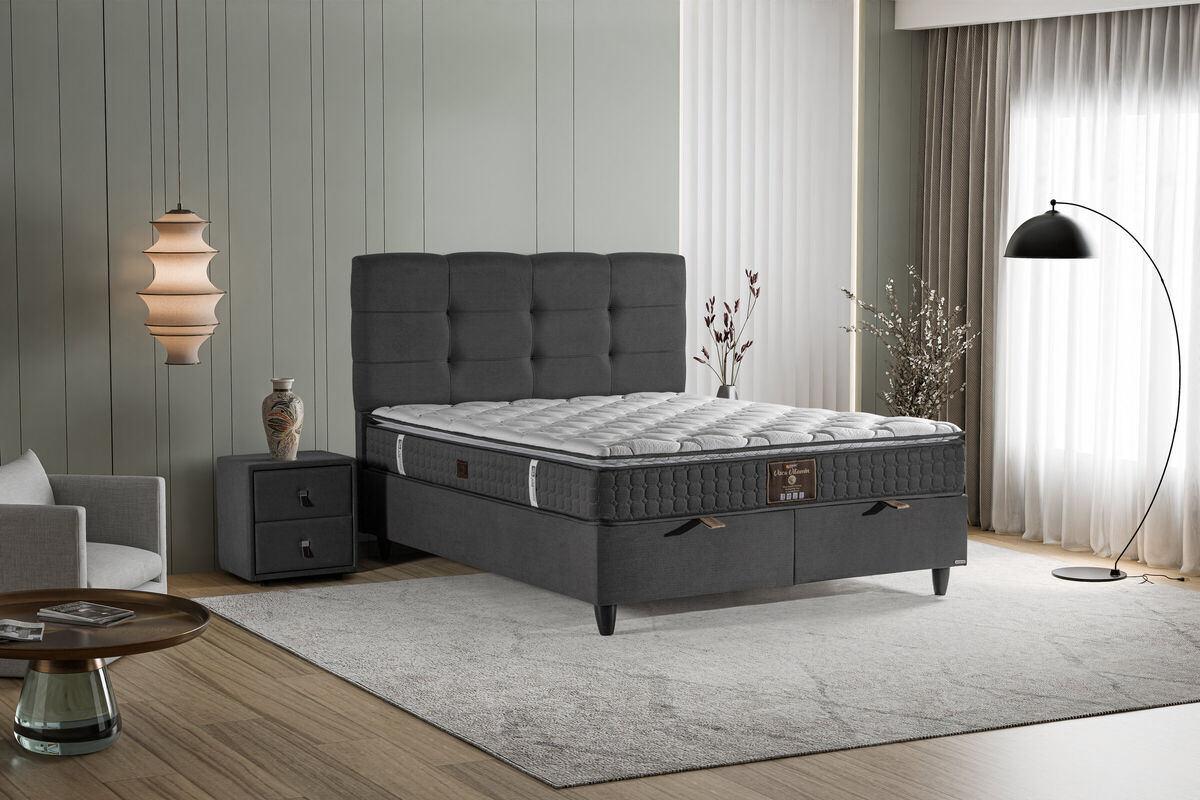 Boxspring postelja Vitamin, 140x200