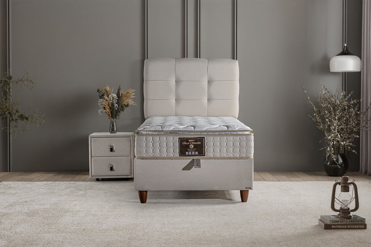 Boxspring postelja Vitamin, 90x200