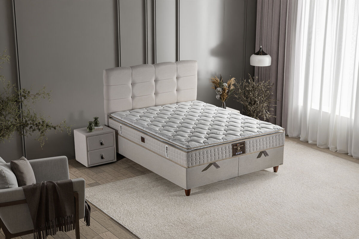 Boxspring postelja Vitamin, 200x200