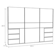 Drsna omara Winn 2 270 bela