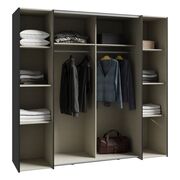 Drsna omara Narago Kalixtus - črna