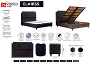 Boxspring postelja Clariss, 120x200