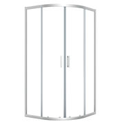Polkrožna tuš kabina 90x90