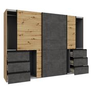 Drsna omara Winn 2 270 temna