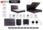 Boxspring postelja Flora, 120x200