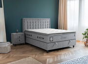 Boxspring postelja Latex-O, 140x200