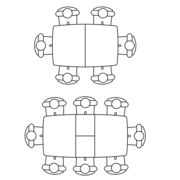 Jedilna miza Katrin 138