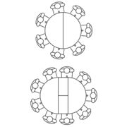 Jedilna miza Dobok 126