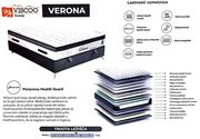 Boxspring postelja Verona, 140x200